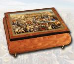 Jerusalem collectible wood jewelry music boxes
