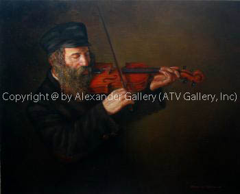 The Violinist by Boris Dubrov