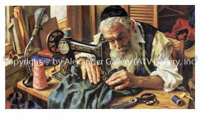 Old Jewish Tailor. 