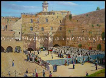 The Kotel II by Alex Levin