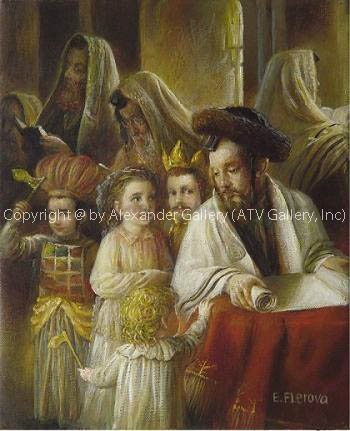 Purim I by Elena Flerova