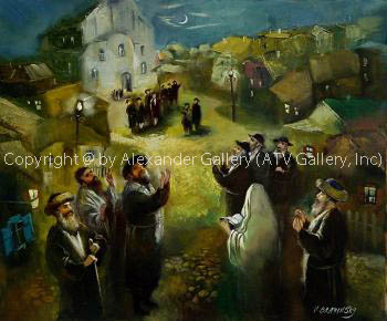 Blessing The New Moon. by Vyacheslav Braginsky