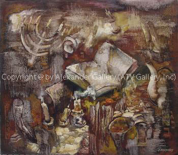 Jewish Attributes VII. by Vyacheslav Braginsky