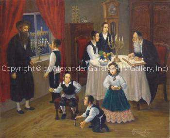 Hanukkah. by Victor Brindatch