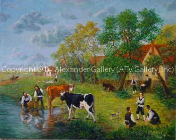 Landscape X. by Victor Brindatch