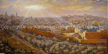 Jerusalem I. by Venyamin Zaslavsky