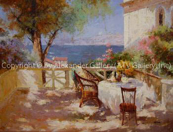 View of the Sea. by Alter