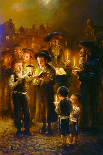 Blessing The Moon. by Elena Flerova