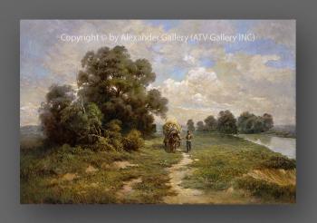 Landscape IX. by Elena Flerova