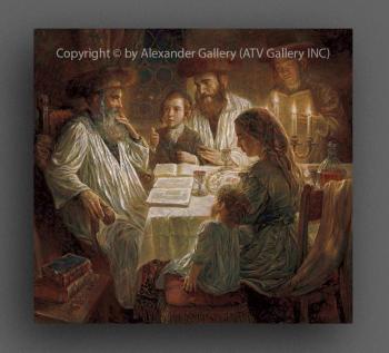 The Seder I by Elena Flerova