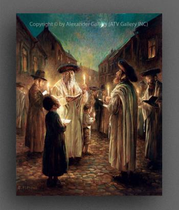 Blessing New Moon III by Elena Flerova