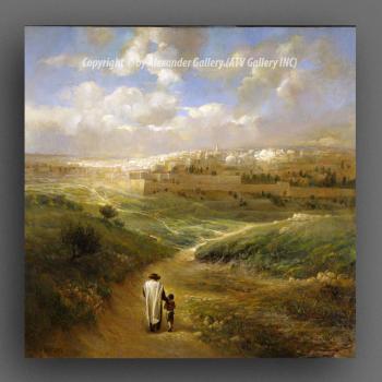 Jerusalem. by Elena Flerova