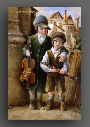 Street Musicians.. by H. Weiss