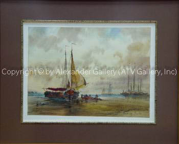 Boats II by Remdy Burke