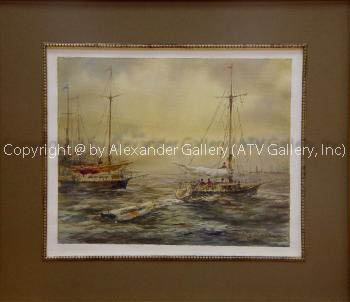 Boats III. by Remdy Burke